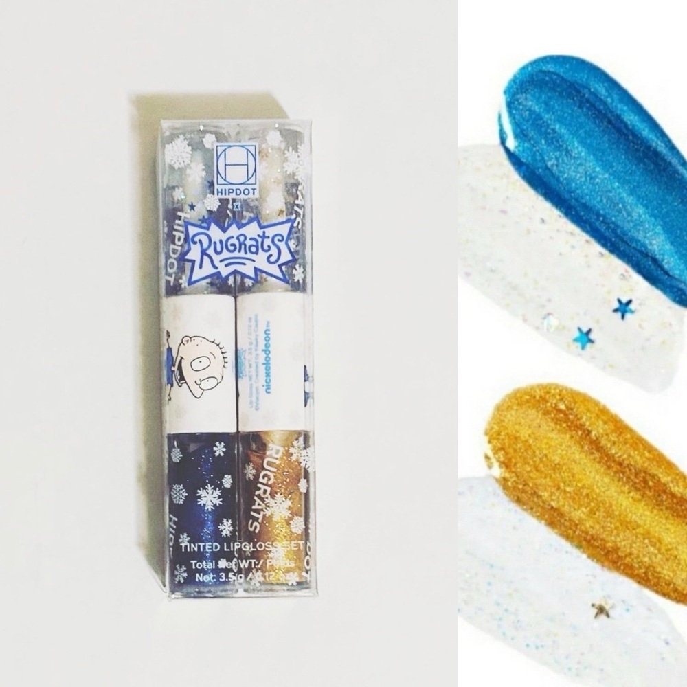 Hipdot x Rugrats Tommy & Angelica Double-Sided Tinted Lip Glosses